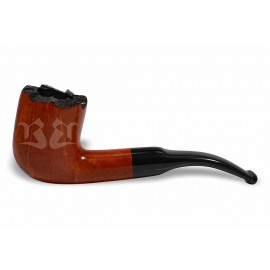 Cachimbo Bertoldi Maestro Briar Curvo Âmbar Peça Única
